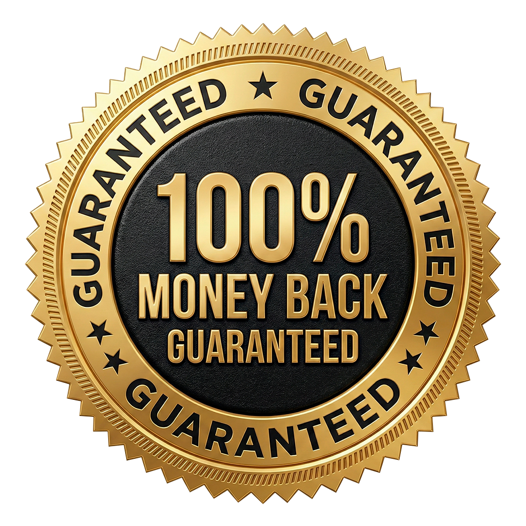 60 Day Money Back Guarantee Seal